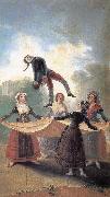 Francisco Goya Straw Mannequin oil on canvas